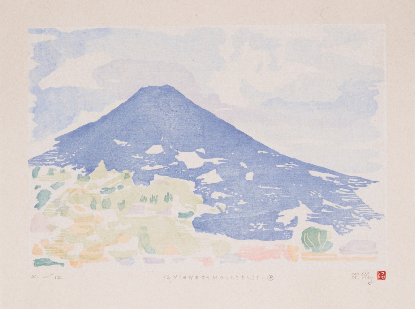 Full image of artwork 12 Views of Mount Fuji #8
