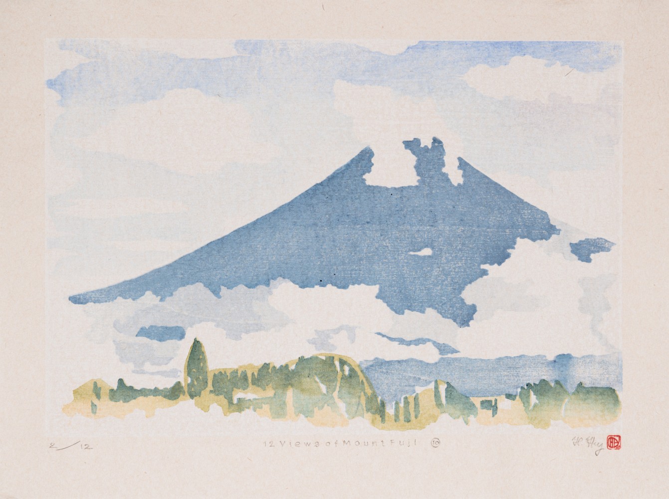 Full image of artwork 12 Views of Mount Fuji #10
