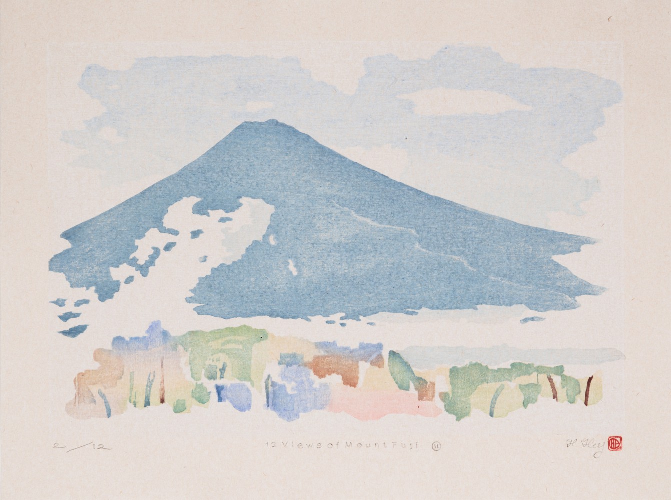 Full image of artwork 12 Views of Mount Fuji #11