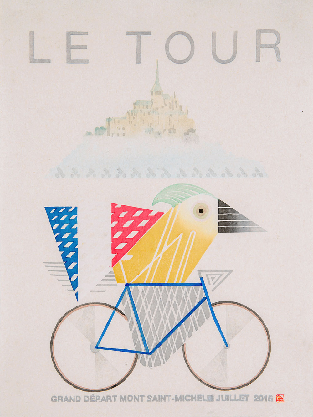 Full image of artwork Tour de France 2016 - Le Maillot Jaune